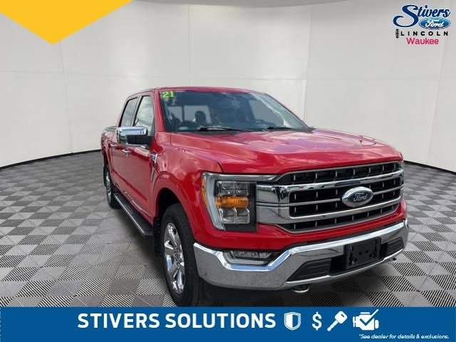 Certified 2021 Ford F150 Lariat w/ Max Trailer Tow Package AWD/4WD image 3