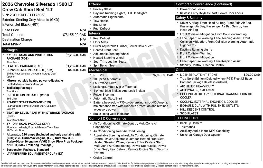 Certified 2026 Chevrolet Silverado 1500 LT AWD/4WD image 4