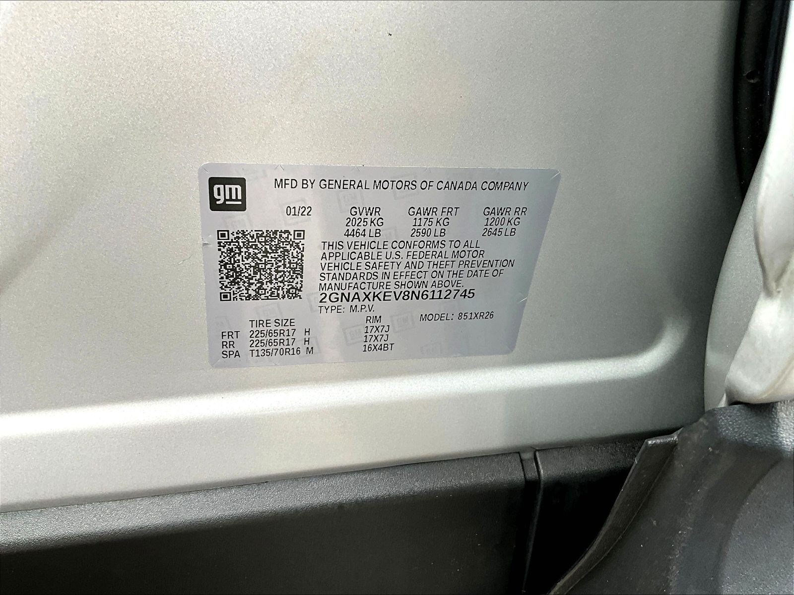 Used 2022 Chevrolet Equinox LT FWD image 19