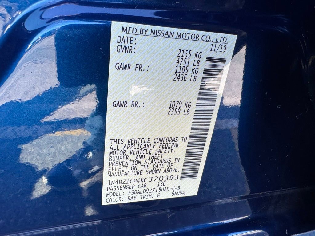 Used 2019 Nissan Leaf SV Plus w/ SV All Weather Package image 32