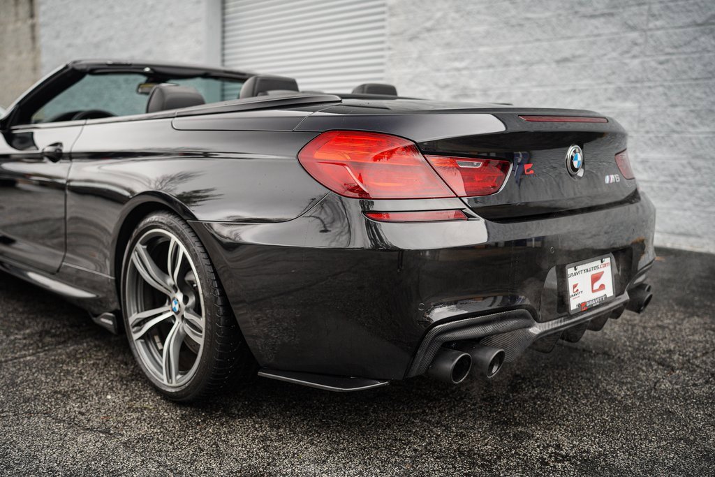 Used 2018 BMW M6 Convertible w/ Executive Package image 13