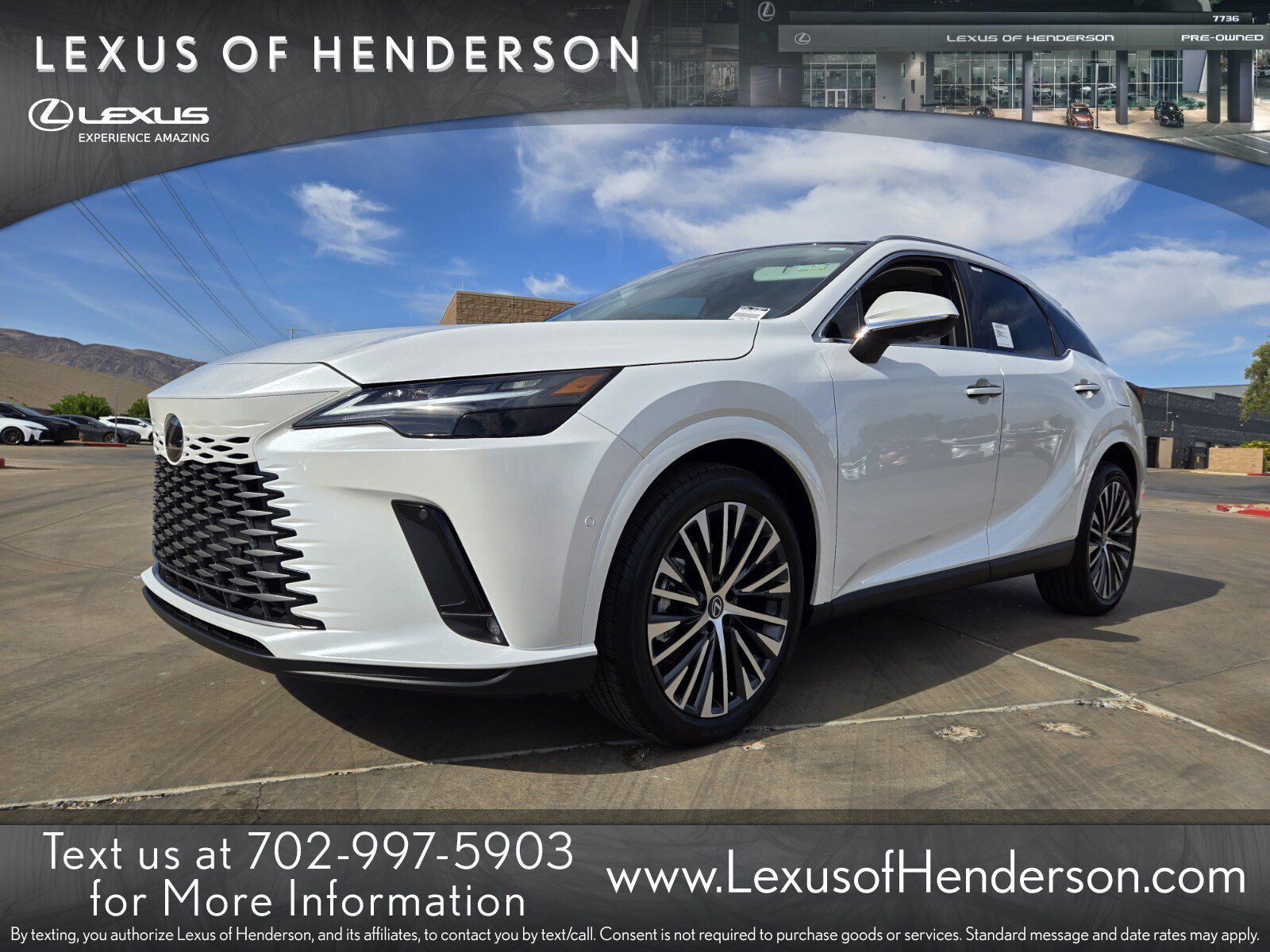 New 2026 Lexus RX 350h