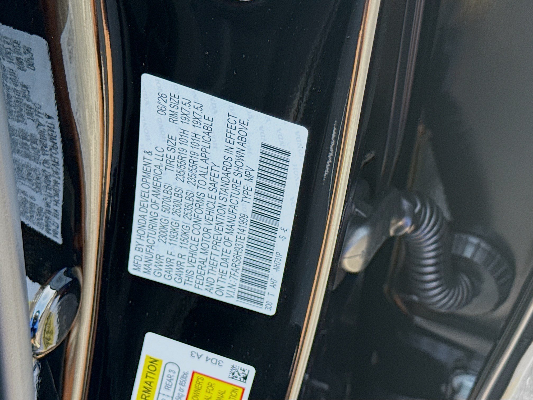 New 2026 Honda CR-V Sport Touring image 28
