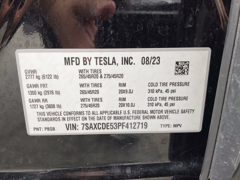 Used 2023 Tesla Model X AWD/4WD image 22