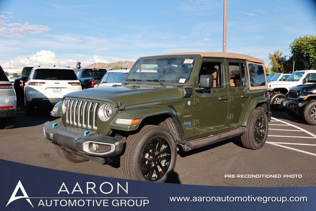 Used 2022 Jeep Wrangler Unlimited Sahara image 1