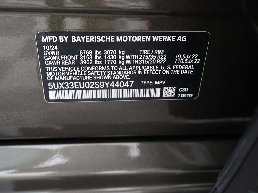 Used 2025 BMW X5 M60i w/ Executive Package AWD/4WD image 61