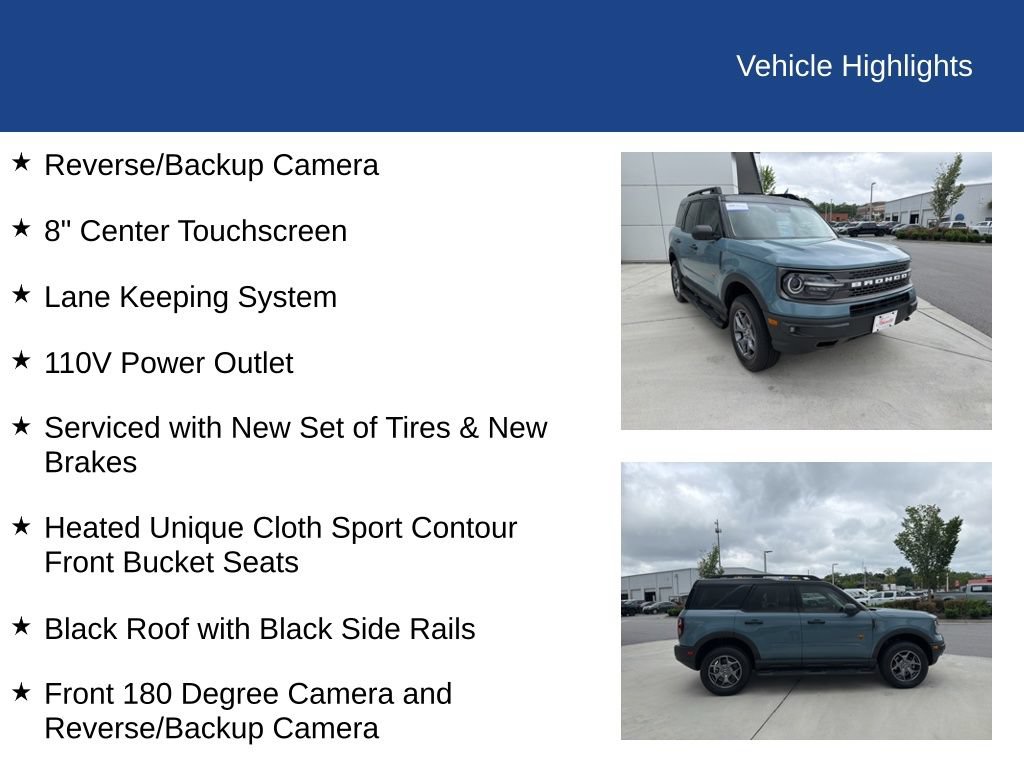 Used 2023 Ford Bronco Sport Badlands AWD/4WD image 30