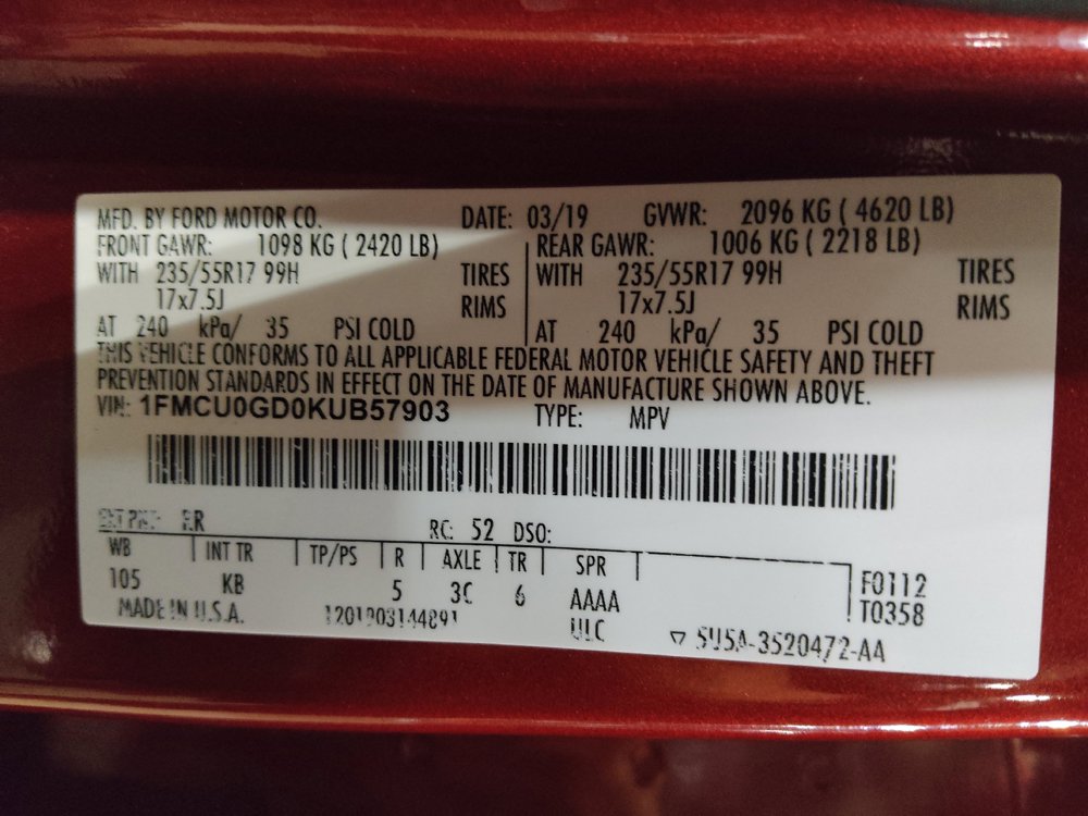 Used 2019 Ford Escape SE FWD image 33