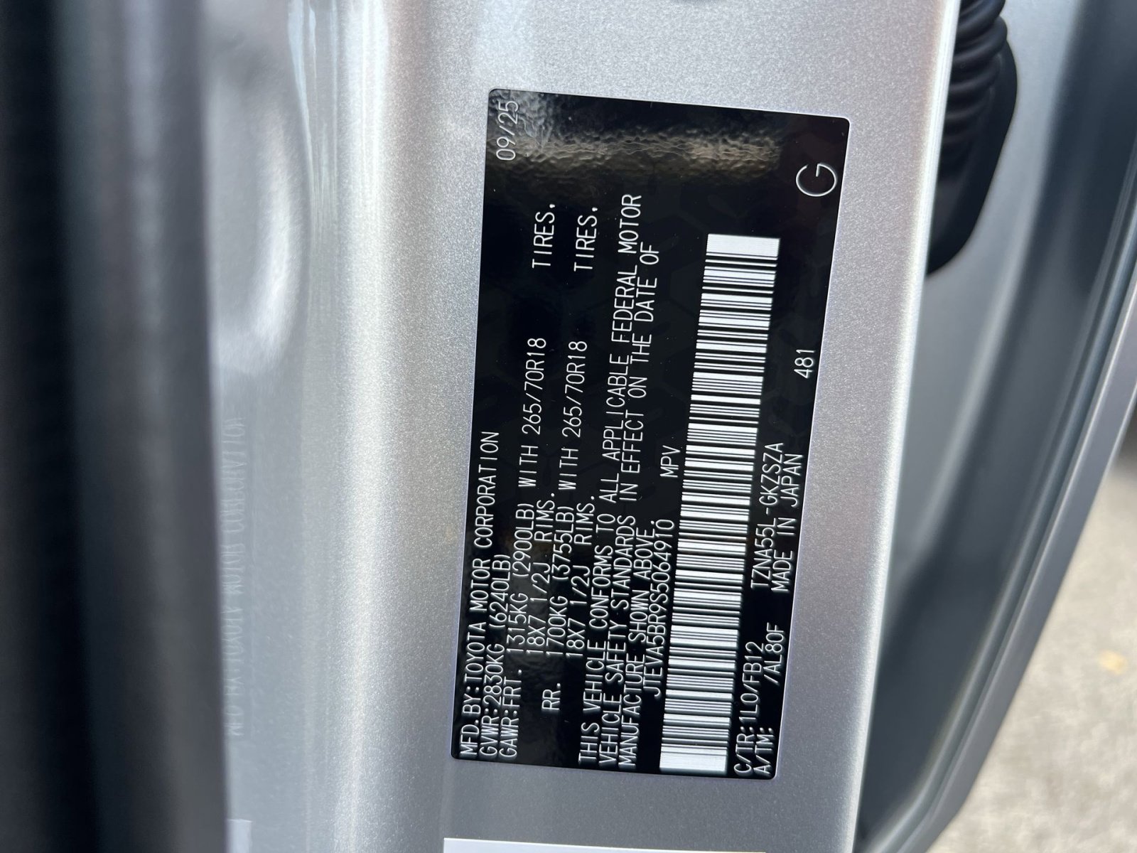 New 2025 Toyota 4Runner TRD Off-Road image 22