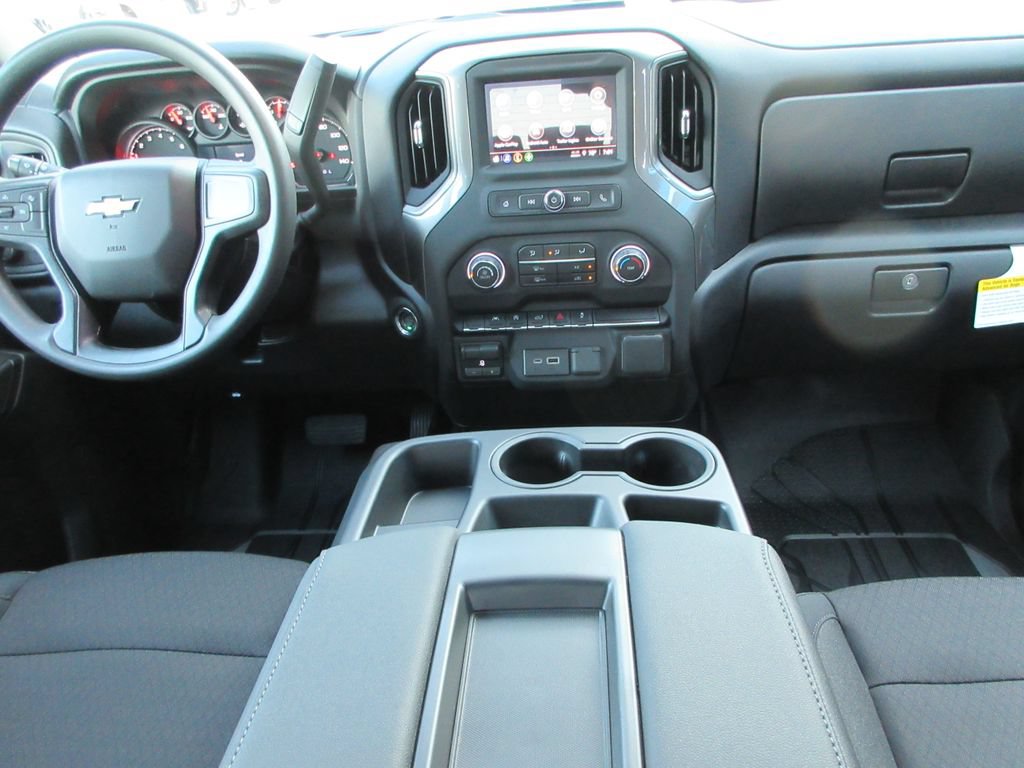 New 2026 Chevrolet Silverado 1500 Custom w/ Turbomax Blackout Package AWD/4WD image 16