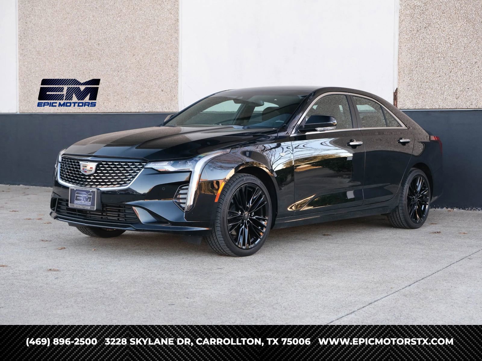 Used 2022 Cadillac CT4 Premium Luxury w/ Climate Package image 1