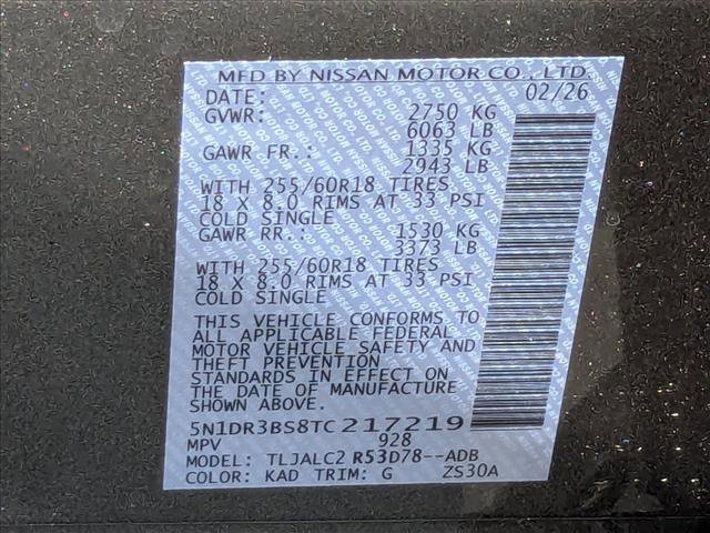 New 2026 Nissan Pathfinder SV image 17