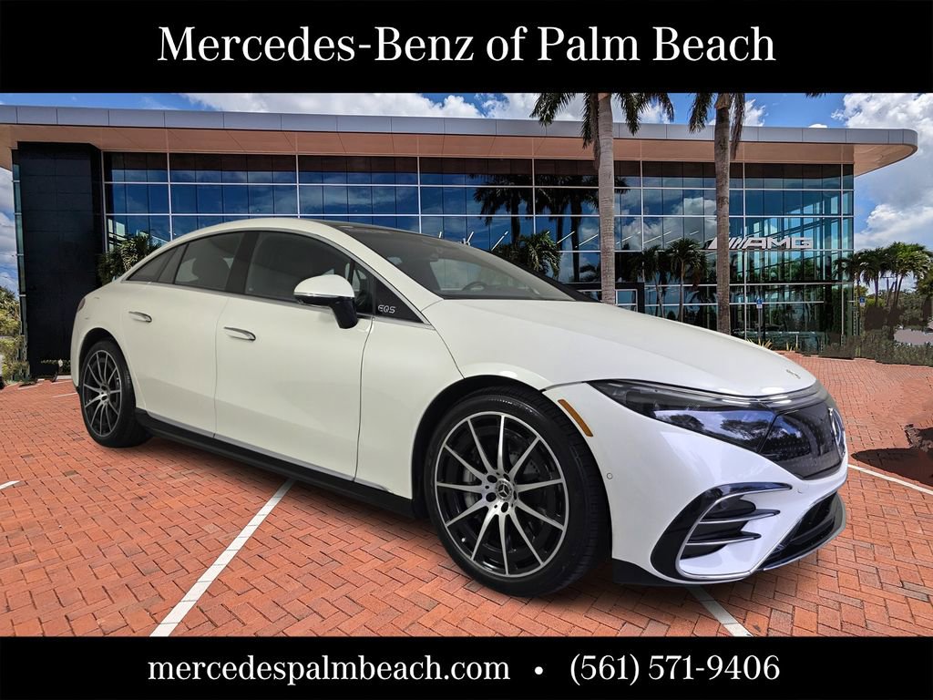 Used 2023 Mercedes-Benz EQS 580 4MATIC Sedan image 1