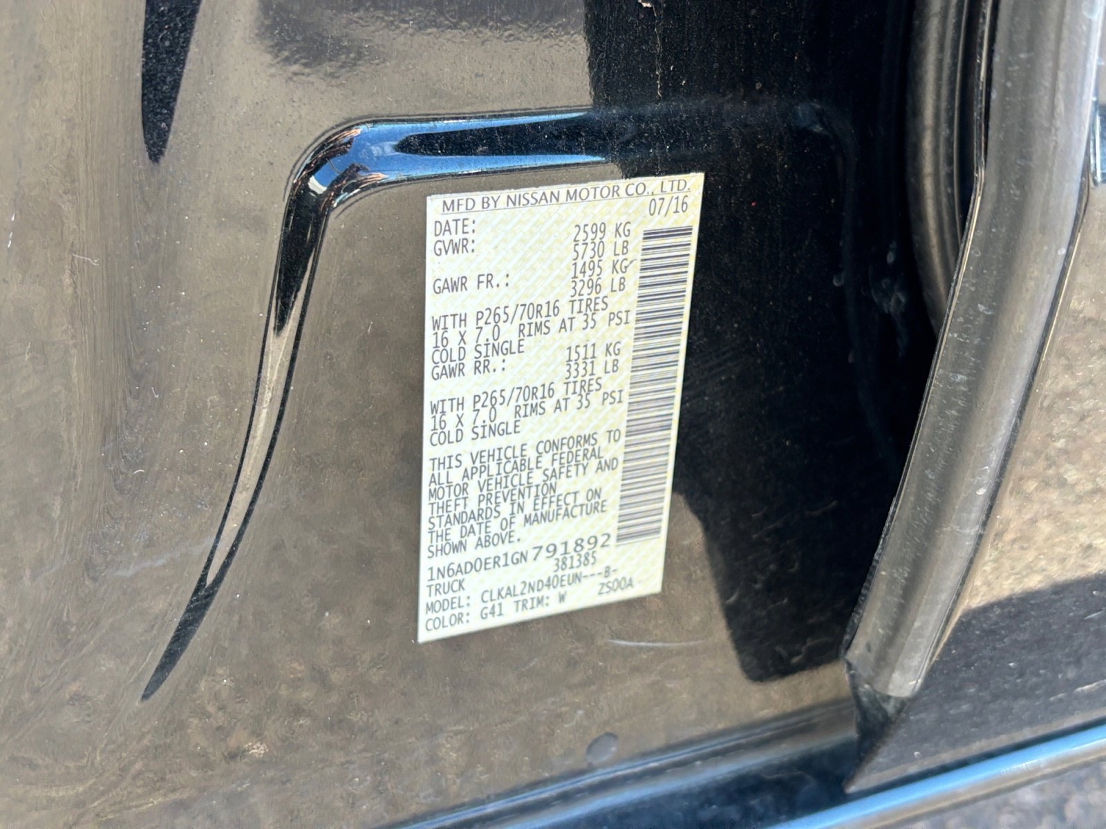 Used 2016 Nissan Frontier SV image 24