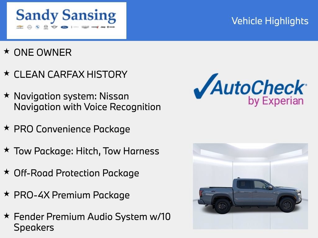 Used 2023 Nissan Frontier PRO-4X w/ Pro-4X Premium Package AWD/4WD image 7
