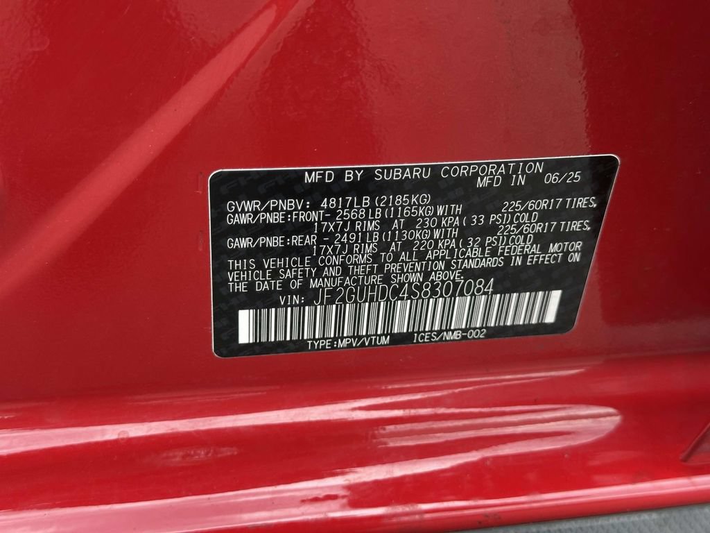 Certified 2025 Subaru Crosstrek 2.5i Premium AWD/4WD image 13