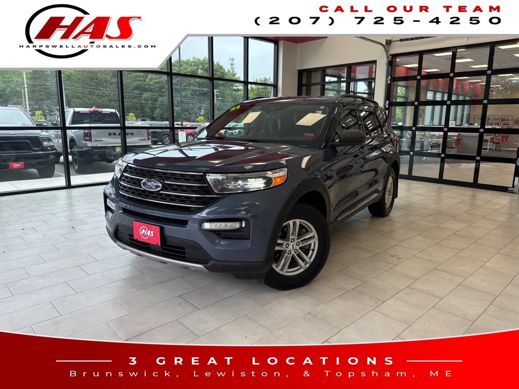 Used 2021 Ford Explorer XLT w/ Equipment Group 202A AWD/4WD image 1