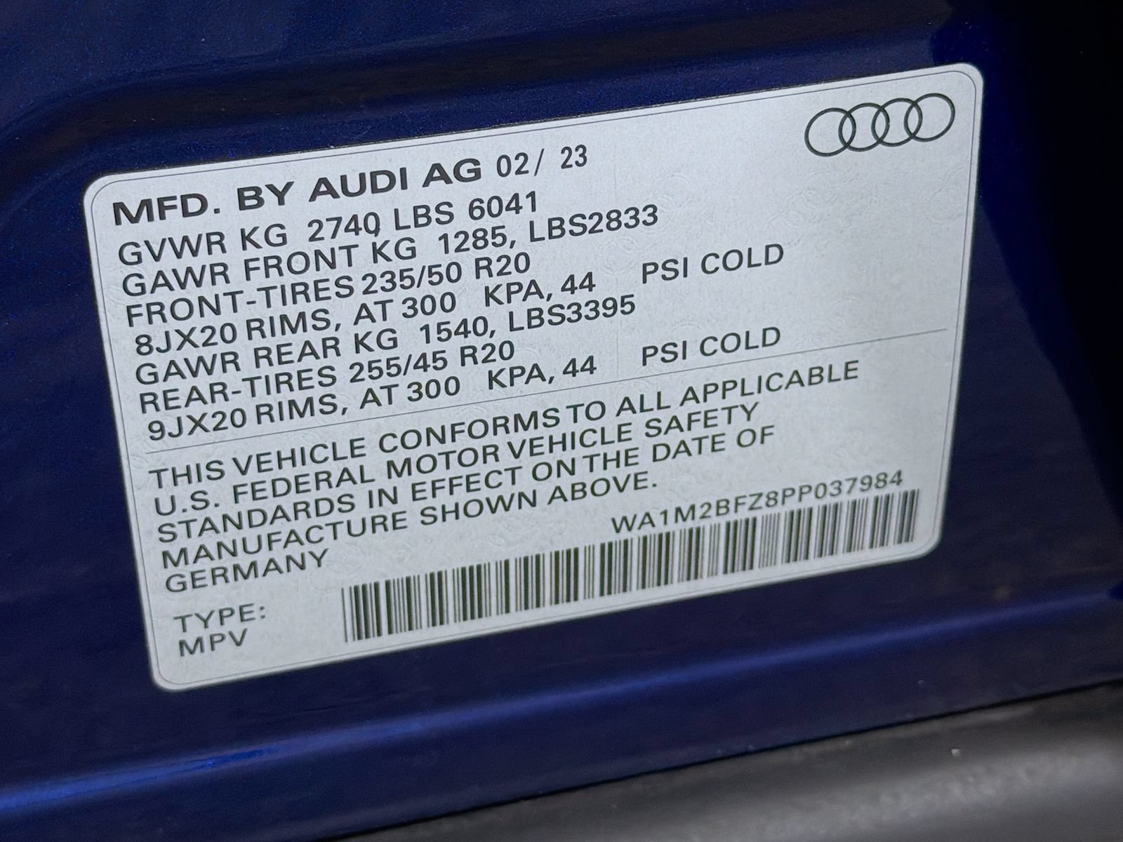 Certified 2023 Audi Q4 e-tron Prestige w/ 20" Wheel Package AWD/4WD image 33