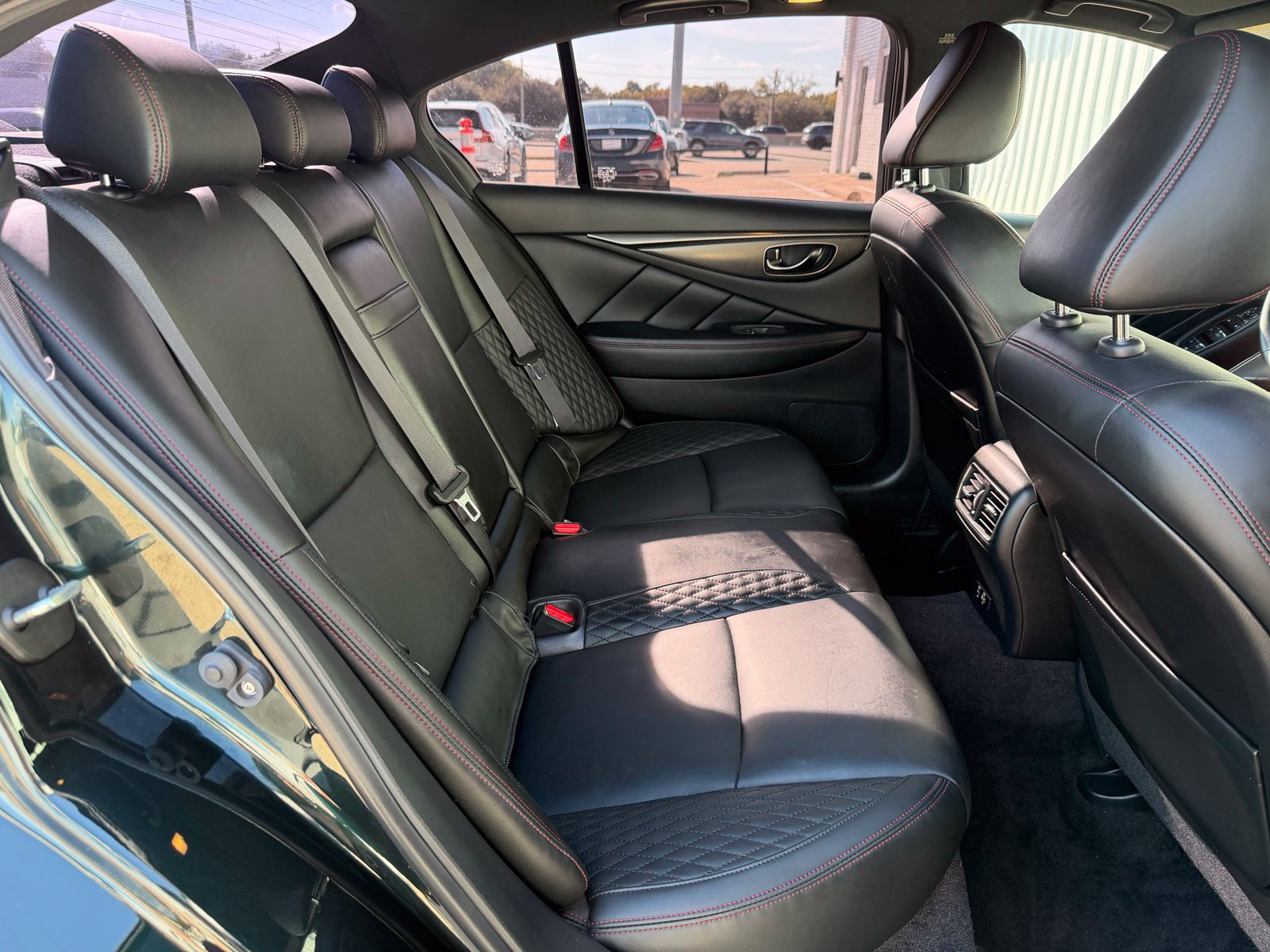 Used 2024 INFINITI Q50 Red Sport 400 w/ Black Opal Edition RWD image 34