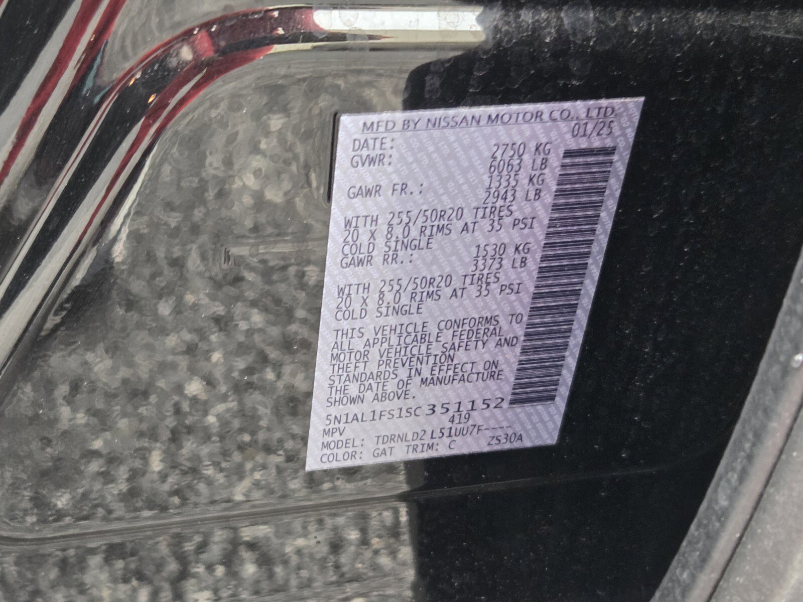 Used 2025 INFINITI QX60 Luxe w/ Vision Package AWD/4WD image 33