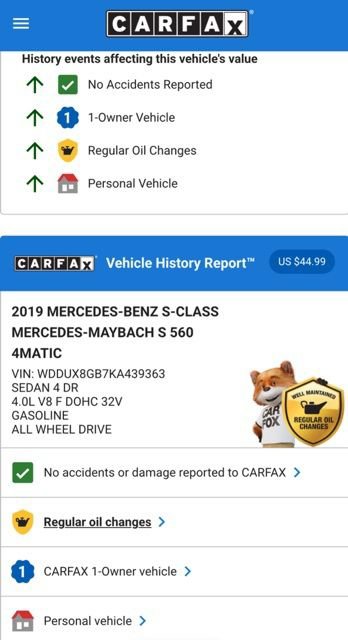 Used 2019 Mercedes-Benz Maybach S 560 4MATIC image 5