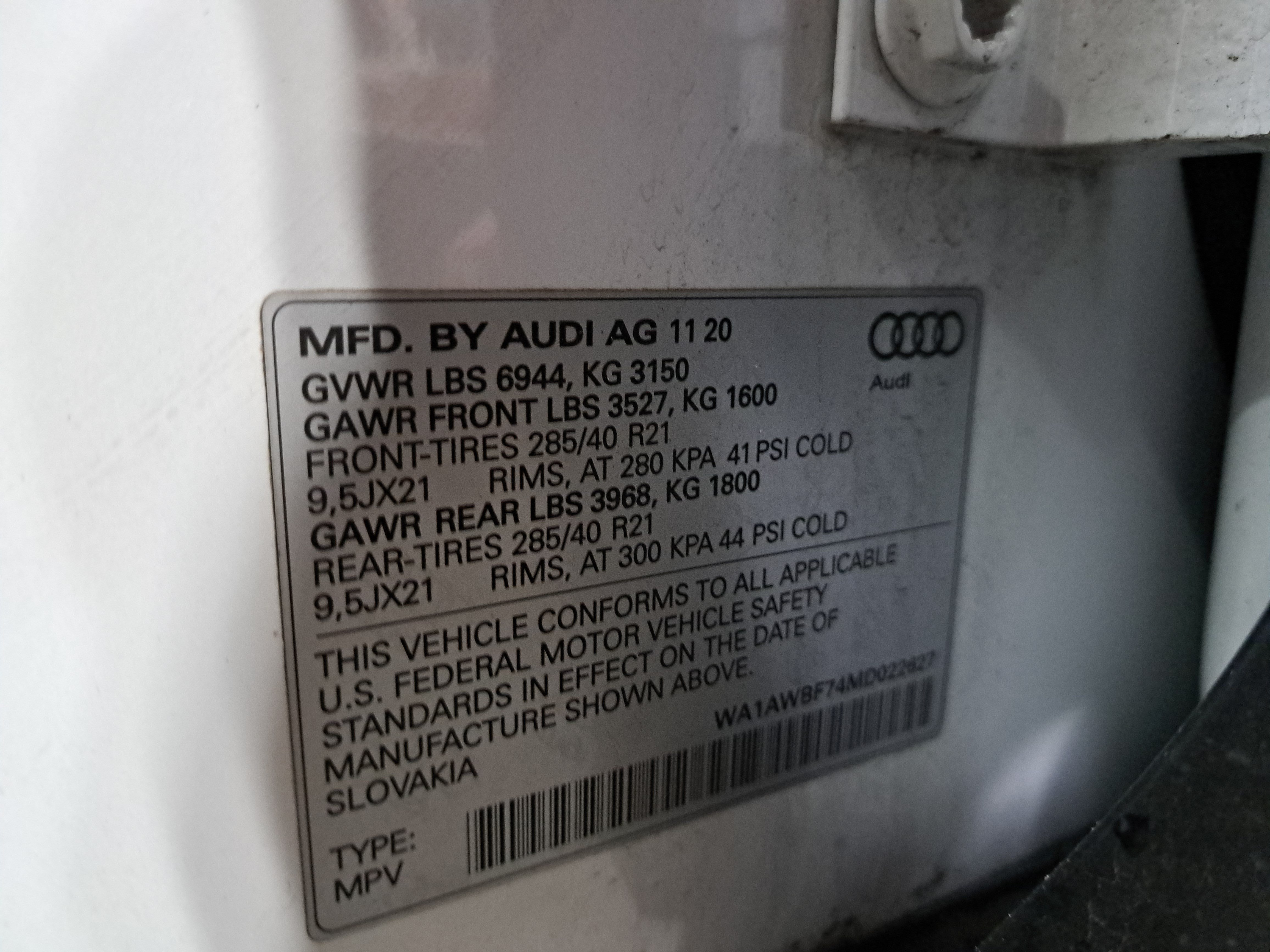 Used 2021 Audi SQ7 Premium Plus w/ Driver Assistance Package AWD/4WD image 36