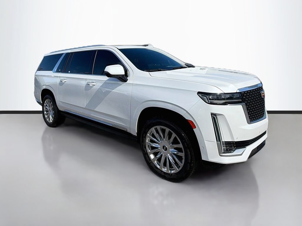 Used 2021 Cadillac Escalade ESV Premium Luxury w/ Driver Assist Tech Package AWD/4WD image 4