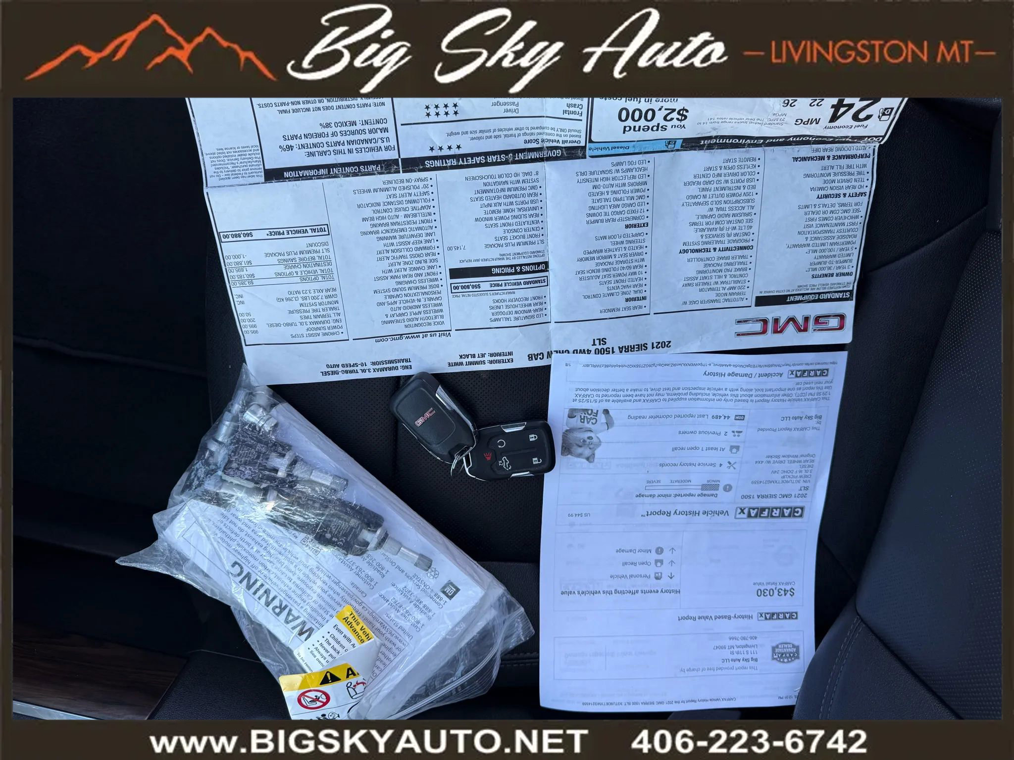 Used 2021 GMC Sierra 1500 SLT w/ SLT Premium Plus Package image 25