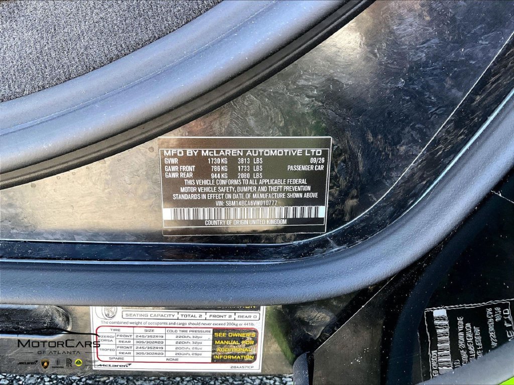 New 2027 McLaren 750S Spider RWD image 11