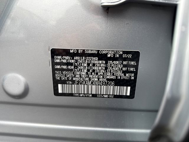 Used 2022 Subaru Forester Wilderness w/ Wilderness Package image 18