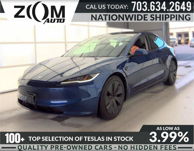 Used 2024 Tesla Model 3 Long Range AWD/4WD image 1