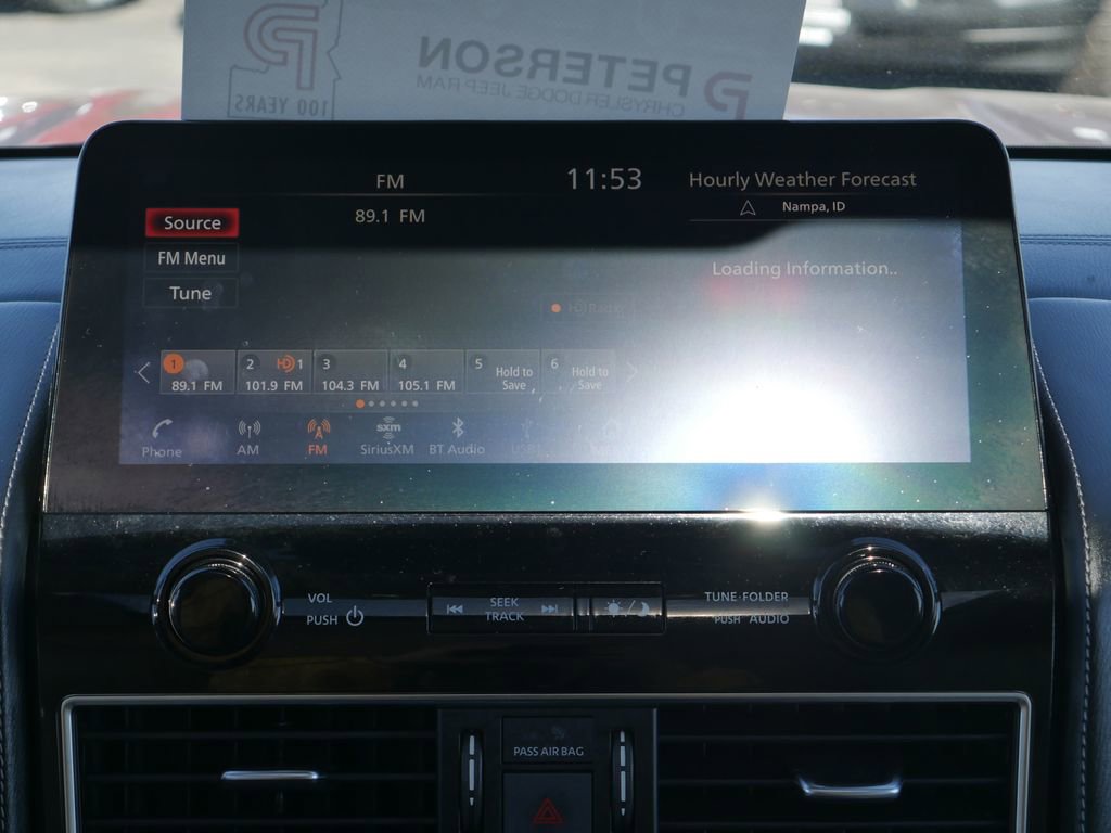 Used 2023 Nissan Armada Platinum w/ Captain's Chairs Package image 6