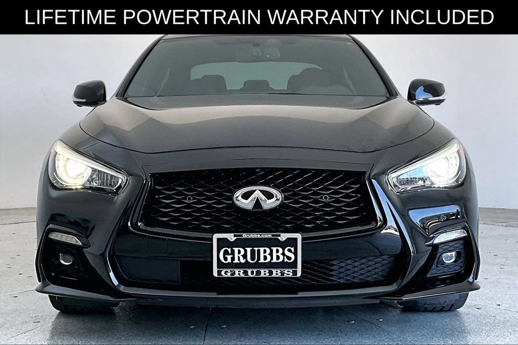 Used 2023 INFINITI Q50 Red Sport 400 RWD image 4