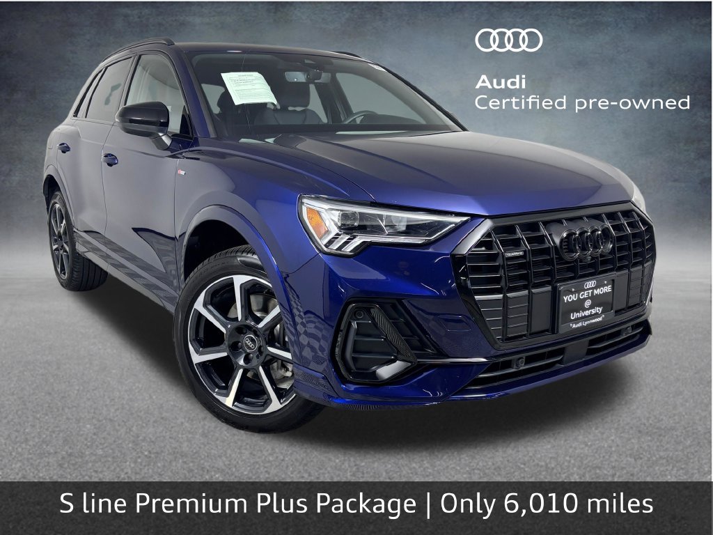 Certified 2025 Audi Q3 2.0T Premium Plus w/ Premium Plus Package