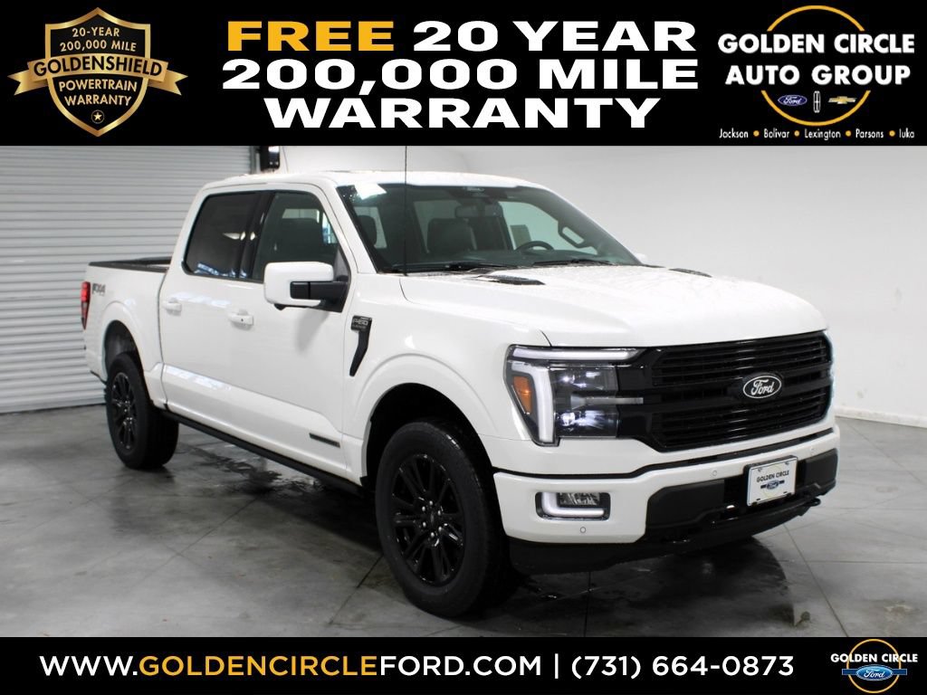 New 2025 Ford F150 Platinum w/ Equipment Group 702A High