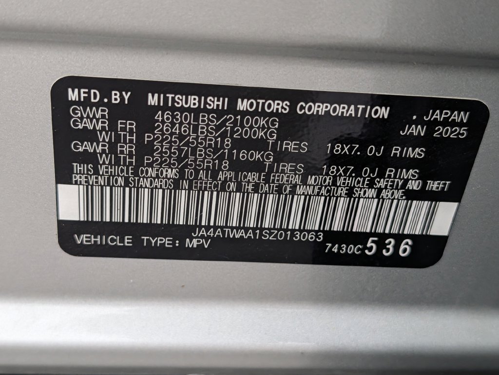 Used 2025 Mitsubishi Eclipse Cross SE AWD/4WD image 35