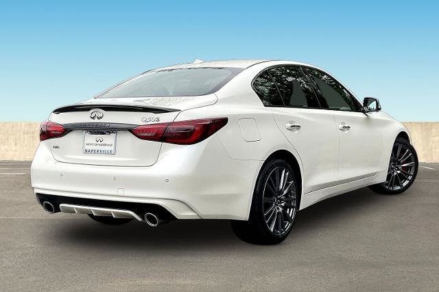 Certified 2022 INFINITI Q50 Red Sport 400 w/ Carbon Fiber Package AWD/4WD image 5
