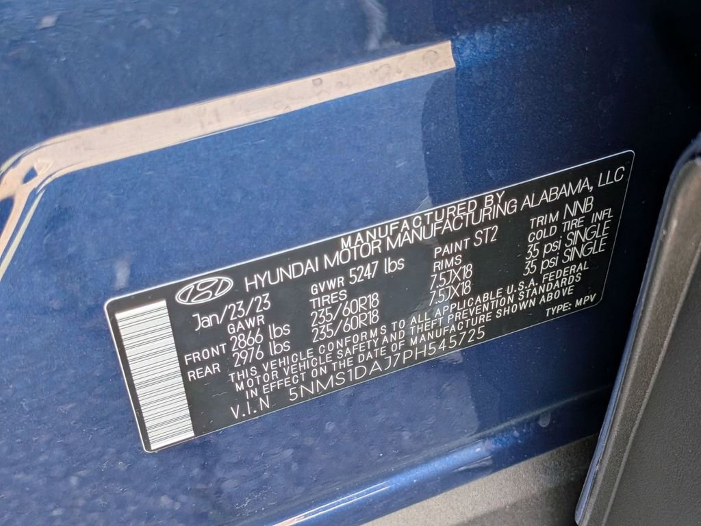 Certified 2023 Hyundai Santa Fe SE image 31