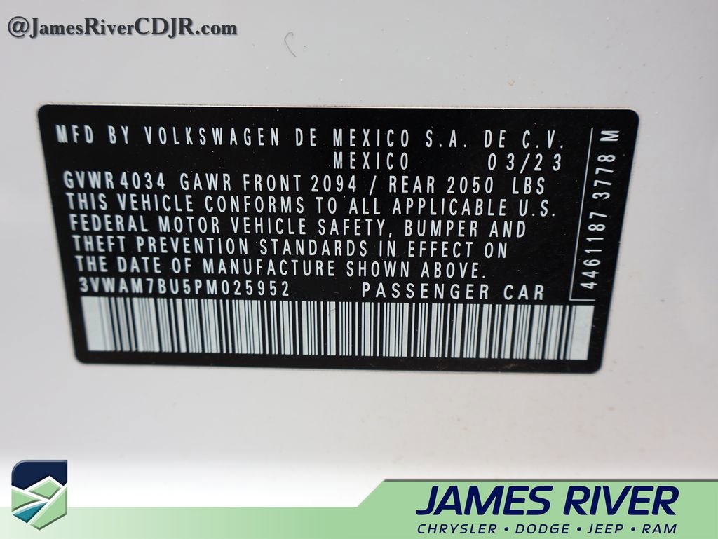 Used 2023 Volkswagen Jetta Sport FWD image 38