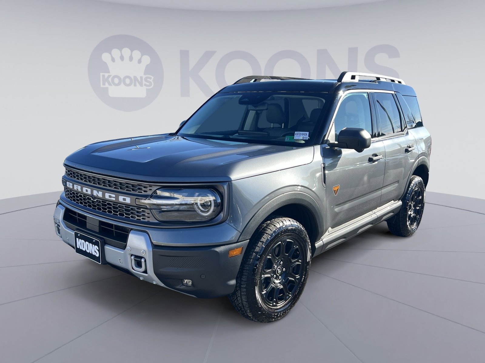 Used 2025 Ford Bronco Sport Badlands w/ Badlands Tech Package
