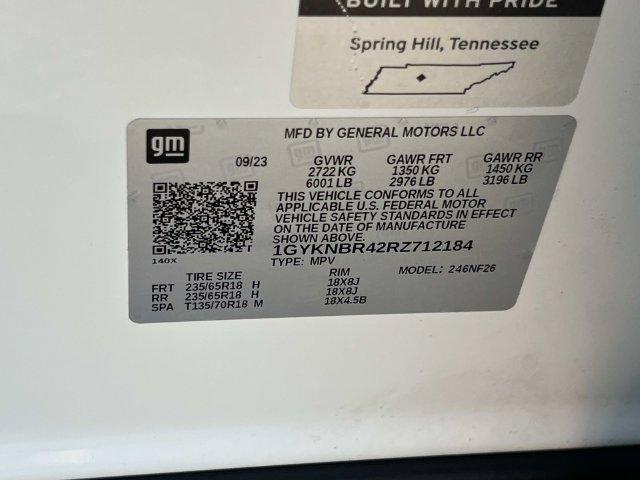 Certified 2024 Cadillac XT5 Luxury w/ LPO, Floor Liner Package AWD/4WD image 30