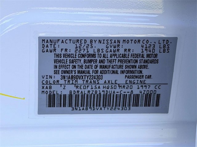 New 2026 Nissan Sentra SR w/ SR Premium Package image 25