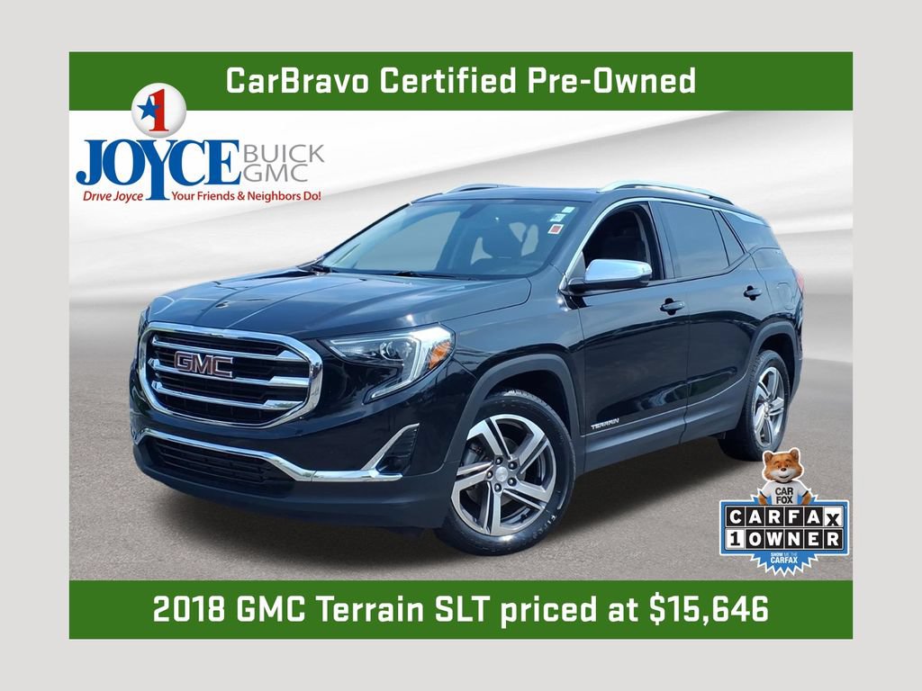 Certified 2018 GMC Terrain SLT w/ Preferred Package