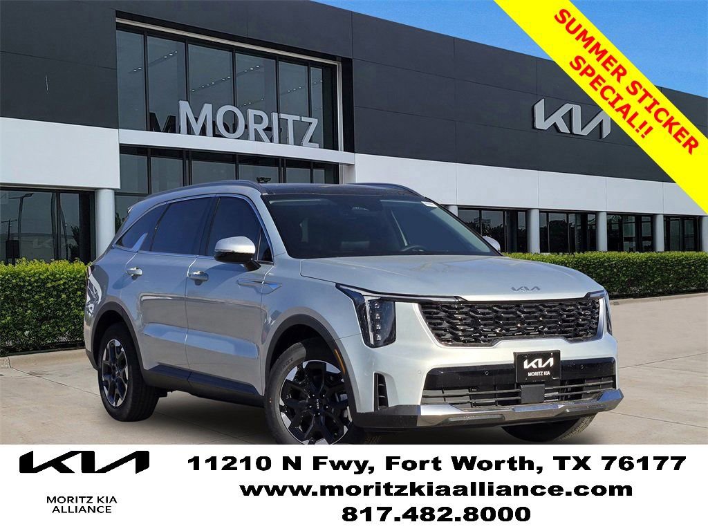 New 2026 Kia Sorento S w/ S Panoramic Sunroof Package FWD image 1