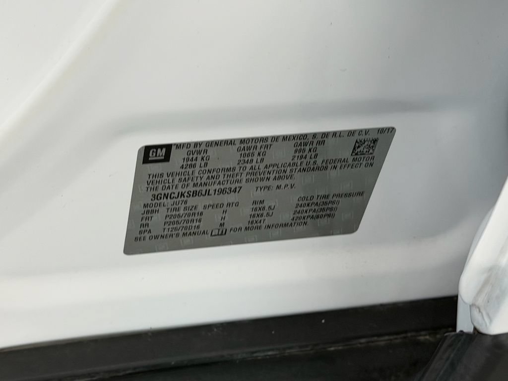 Used 2018 Chevrolet Trax LS FWD image 9
