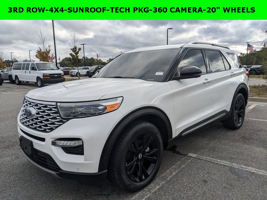 Used 2020 Ford Explorer Platinum w/ Premium Technology Package image 1