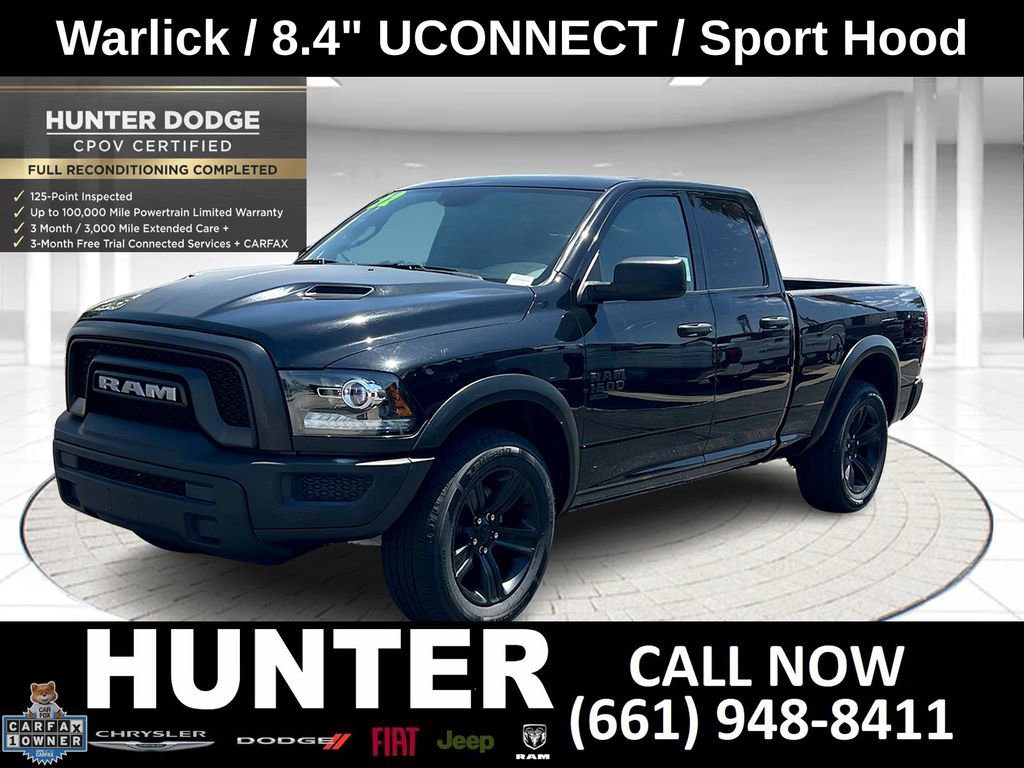 Certified 2022 RAM 1500 Classic Warlock w/ Electronics Group RWD video 1