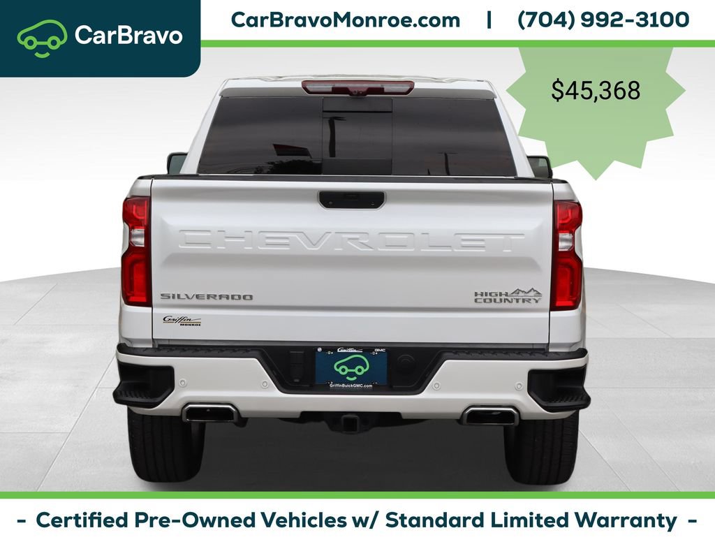 Certified 2021 Chevrolet Silverado 1500 High Country w/ Technology Package AWD/4WD image 5