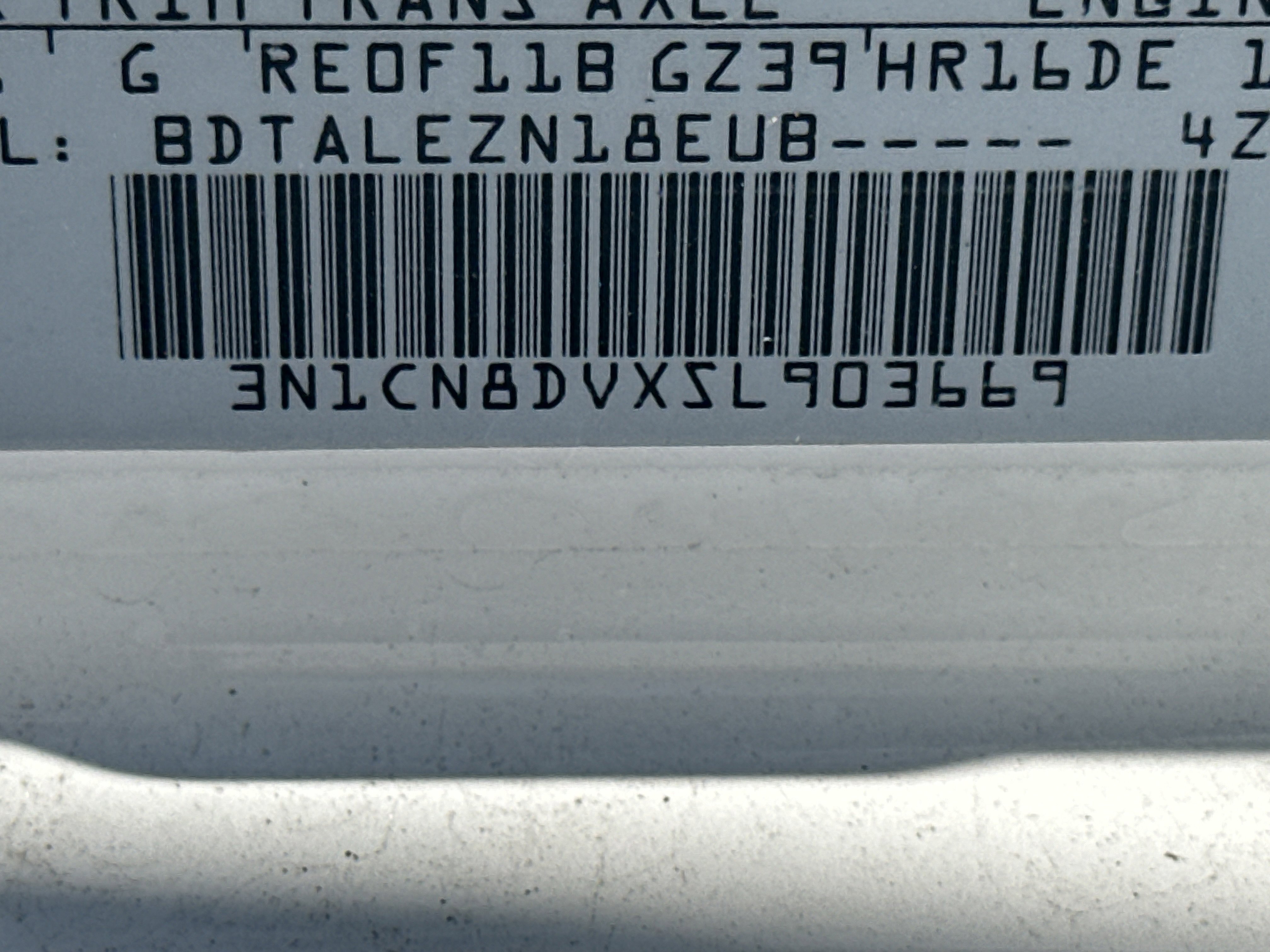 New 2025 Nissan Versa S w/ Trunk Package FWD image 31