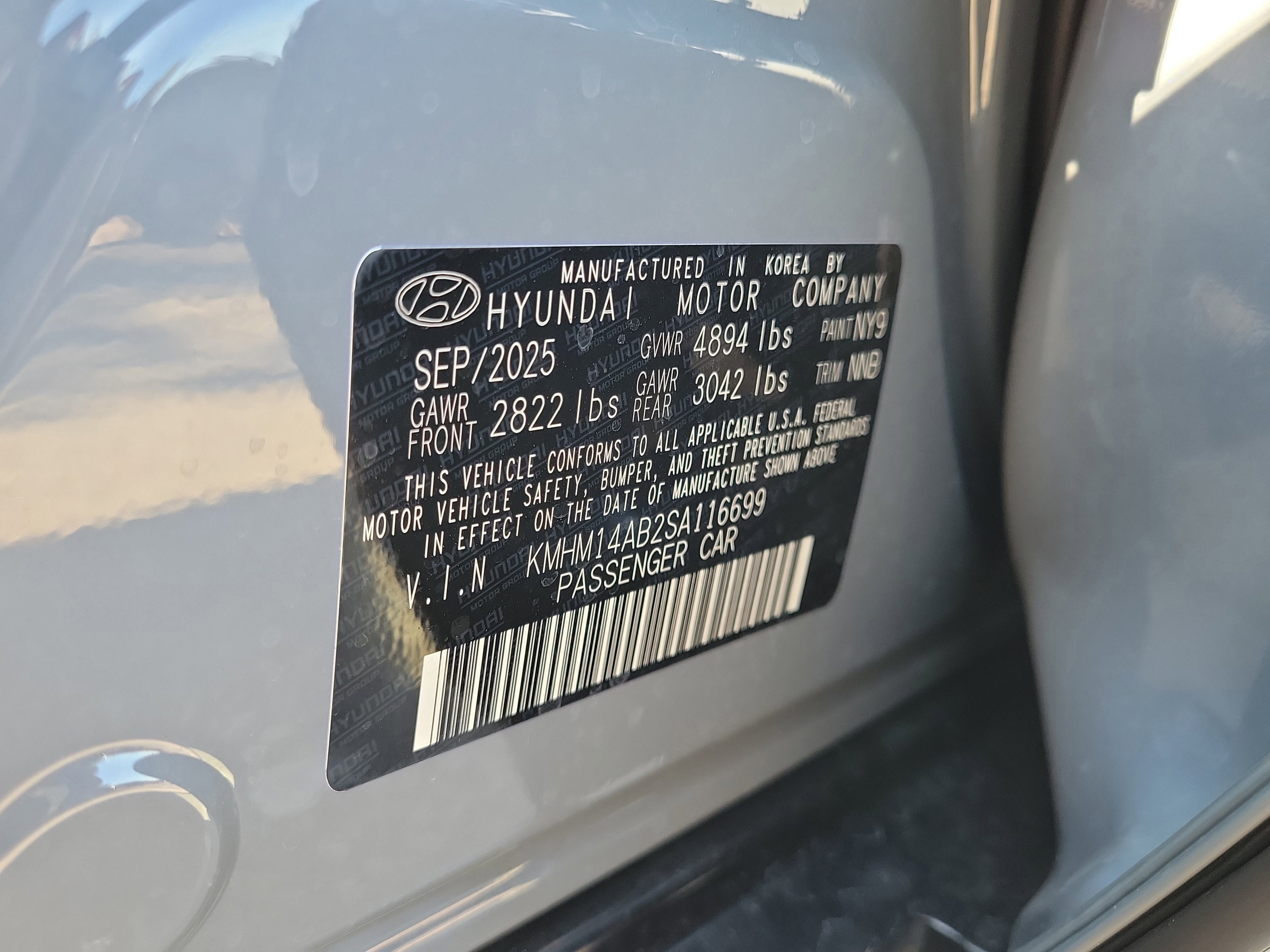 New 2025 Hyundai Ioniq 6 SE image 32